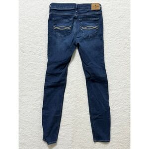 Abercrombie Kids Jean Leggings Dark Wash Stretch Denim Girls Size 13/14‎